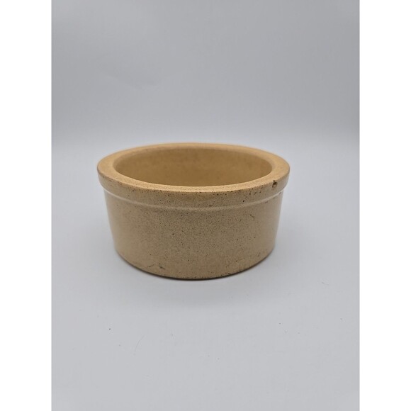 Vintage RRP Roseville Pottery 6" Dog Pet Dish Crock Glazed Feeder Bowl #250-5" - Picture 4 of 10